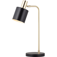 Morden Simplism Light Marble Lamp Pöytävalaisin Matt Black E27