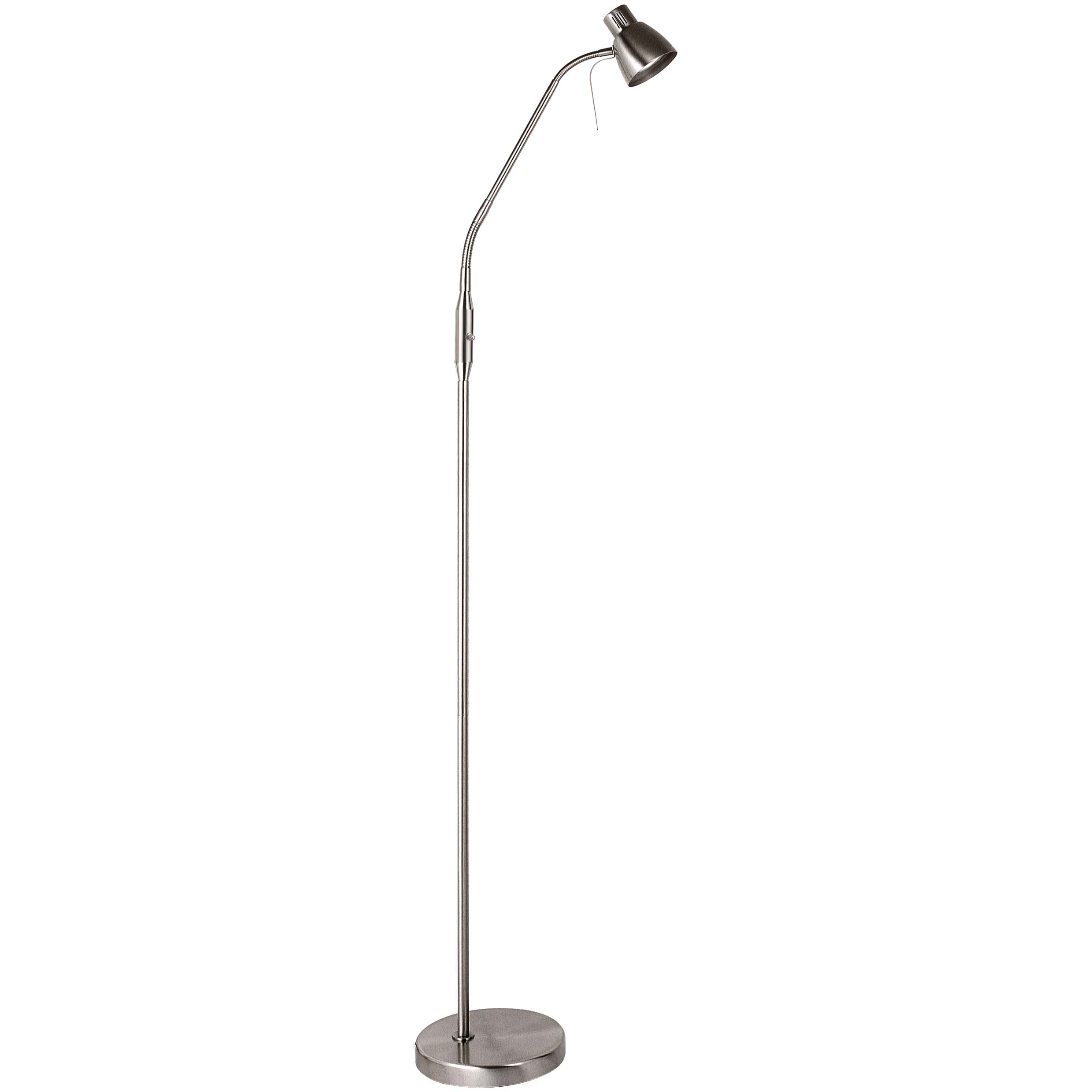 Moderni Yksinkertainen Style Seisomavalo Adusting Floor Spot Light Satiini & Kromi GU10 Dim