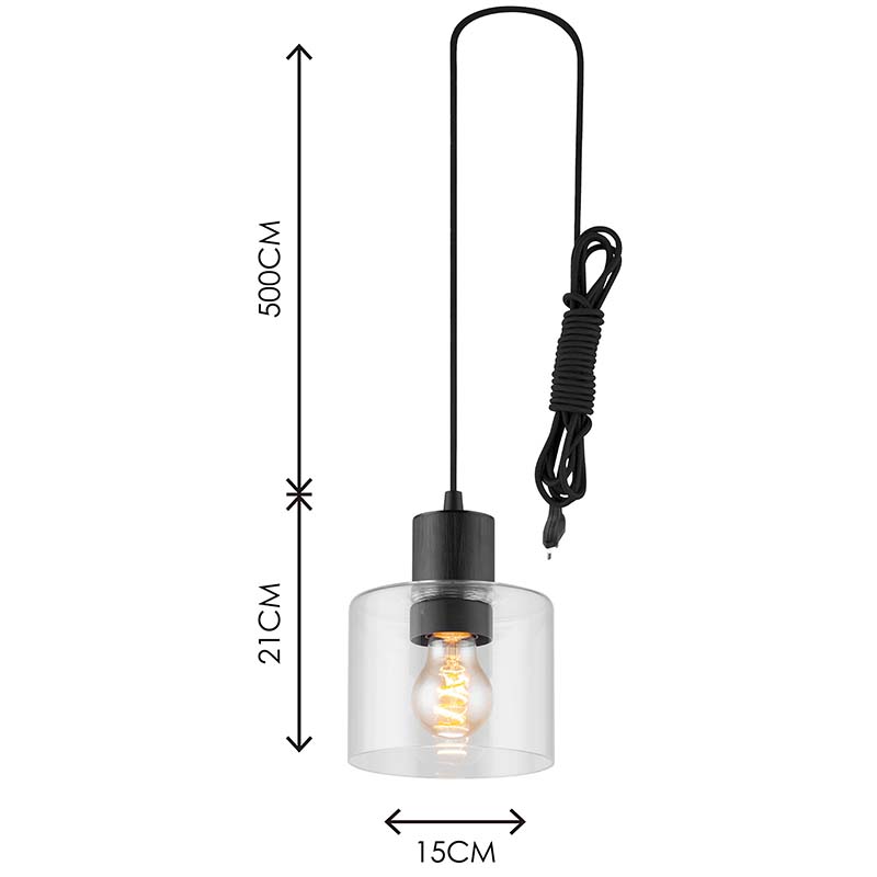 Modren Simple Light houkutteleva kattokruunu koristeellinen kirkas lasi säädettävä riippuvalaisin E27 Dim