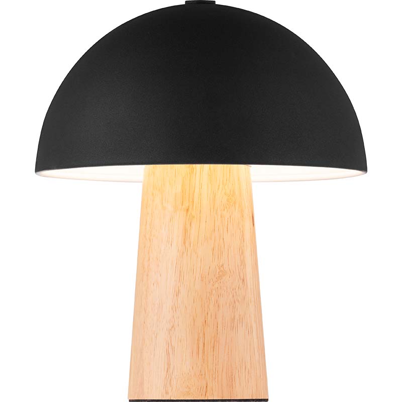 Morden Dainty Design Pöytävalaisin Natural Ruby Mushroom Bordlampe Decor E27